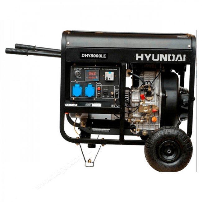 Дизельный генератор Hyundai DHY 8000LE Дизельный генератор Hyundai DHY 8000LE