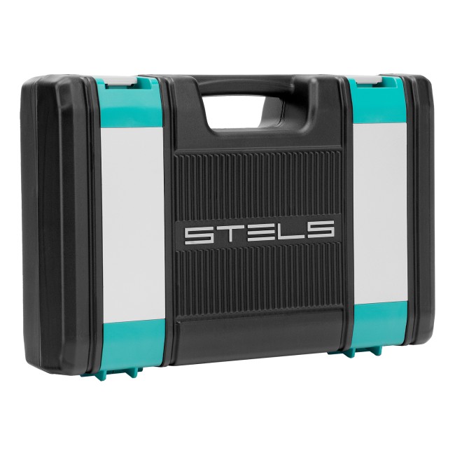 Набор инструментов 1/2", 1/4" 12 гранные головки 82 предмета Stels