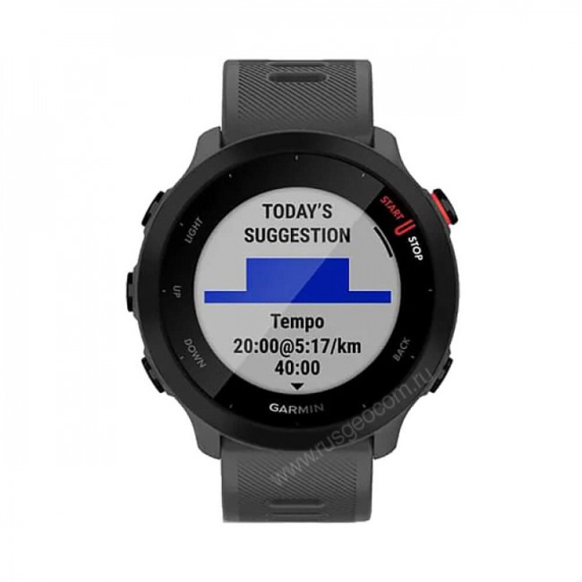 Часы Garmin Forerunner 55 серые Часы Garmin Forerunner 55 серые