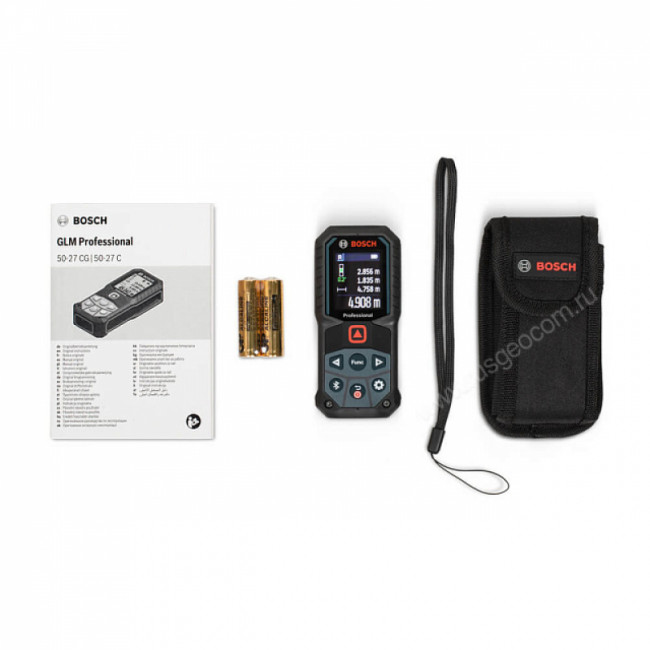 Лазерный дальномер Bosch GLM 50-27 C Professional (0.601.072.T00) Лазерный дальномер Bosch GLM 50-27 C Professional (0.601.072.T00)
