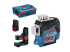 Лазерный уровень Bosch  GLL 3-80 CG + BM 1 + GBA 12V + L-Boxx (0.601.063.T00)