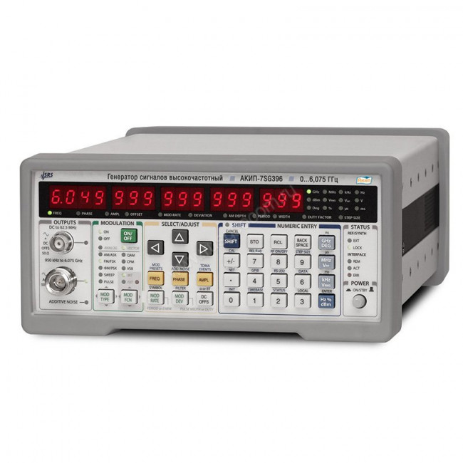 Генератор ВЧ-сигналов АКИП-7SG396 Генератор ВЧ-сигналов АКИП-7SG396