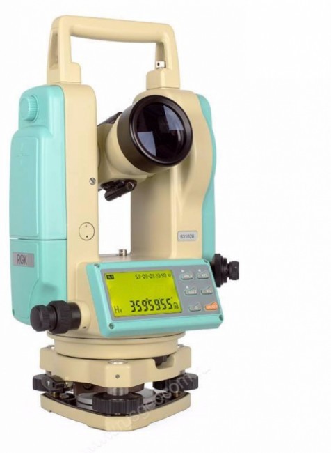 Комплект теодолит RGK T-05 (лазерный отвес) штатив рейка - 3 в 1 Комплект теодолит RGK T-05 (лазерный отвес) штатив рейка - 3 в 1
