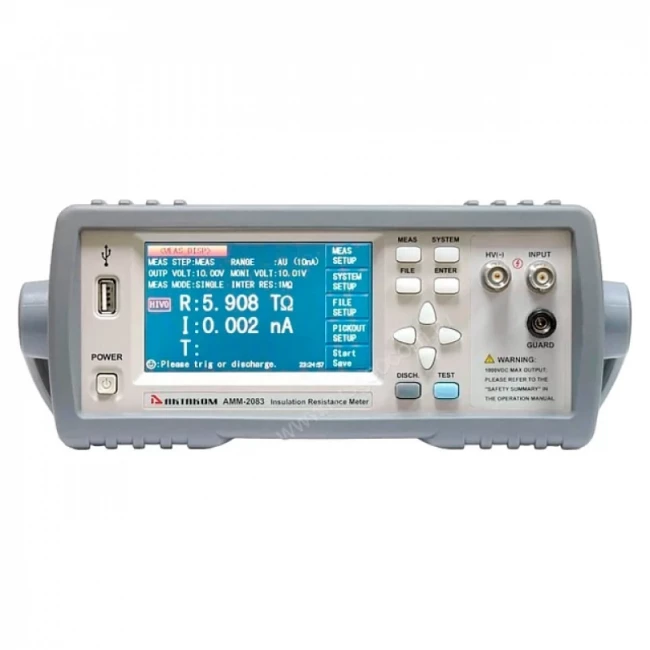 Измеритель сопротивления изоляции Актаком АММ-2083 Измеритель сопротивления изоляции Актаком АММ-2083