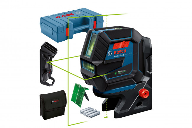Лазерный уровень Bosch GCL 2-50 G + DK 10 (0.601.066.M02) Лазерный уровень Bosch GCL 2-50 G + DK 10 (0.601.066.M02)