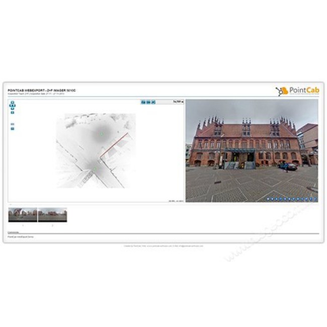Наземный лазерный сканер Z+F Imager 5010 с камерой