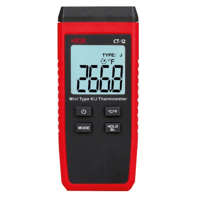 Термометр RGK CT-12 с погружными зондами температуры TR-10W с поверкой Термометр RGK CT-12 с погружными зондами температуры TR-10W с поверкой