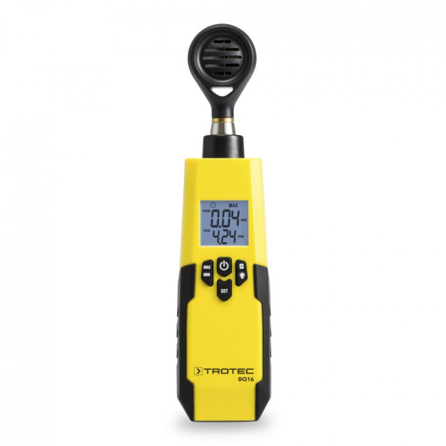 Измеритель летучих органических веществ TROTEC BQ16 HCHO/TVOC Измеритель летучих органических веществ TROTEC BQ16 HCHO/TVOC