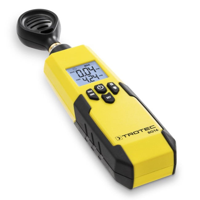 Измеритель летучих органических веществ TROTEC BQ16 HCHO/TVOC Измеритель летучих органических веществ TROTEC BQ16 HCHO/TVOC