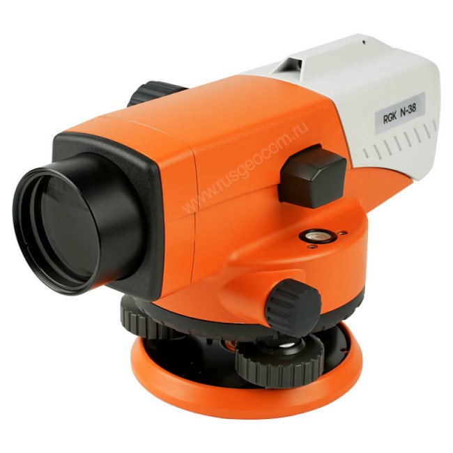 Комплект оптический нивелир RGK N-38 с поверкой + штатив S6-N + рейка AMO S3 Комплект оптический нивелир RGK N-38 с поверкой + штатив S6-N + рейка AMO S3
