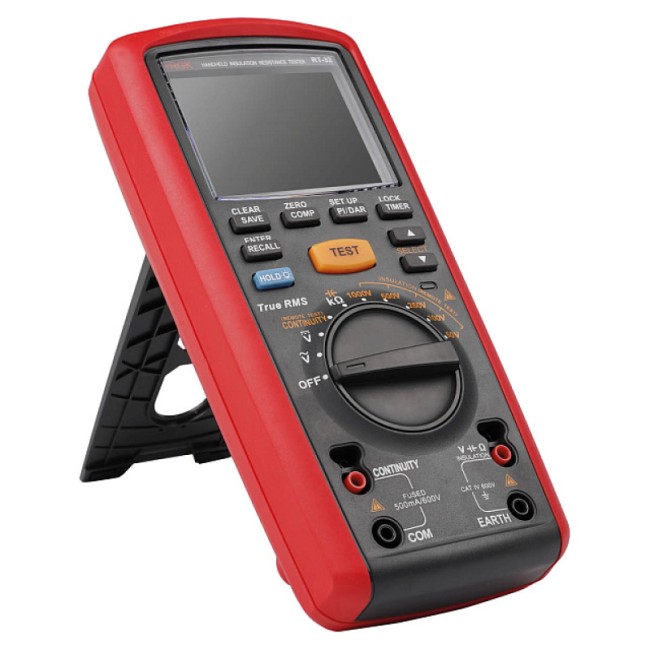 Цифровой мегаомметр RGK RT-32 с поверкой Цифровой мегаомметр RGK RT-32 с поверкой