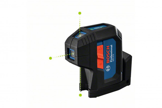 Лазерный уровень Bosch GPL 3 G Professional (0.601.066.N00) с зеленым лучом Лазерный уровень Bosch GPL 3 G Professional (0.601.066.N00) с зеленым лучом