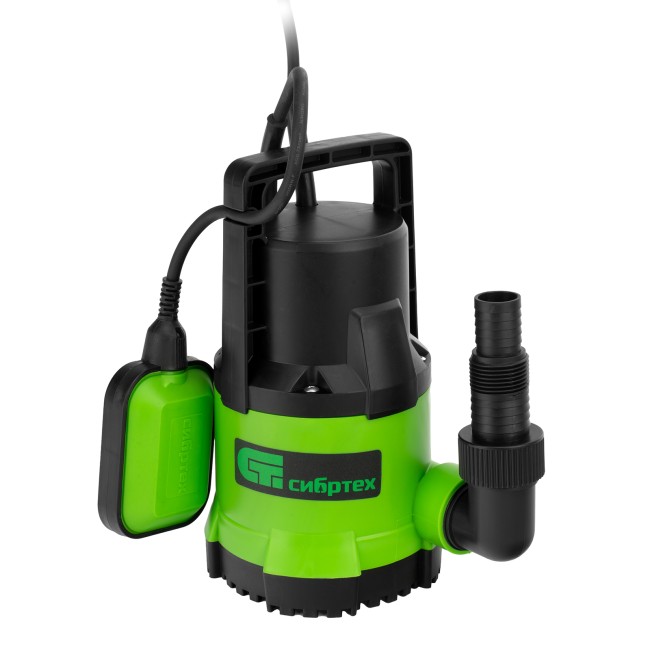 Дренажный насос для чистой воды СДН500-5, 500 Вт, напор 8 м, 8000 л/ч Сибртех Дренажный насос для чистой воды СДН500-5, 500 Вт, напор 8 м, 8000 л/ч Сибртех
