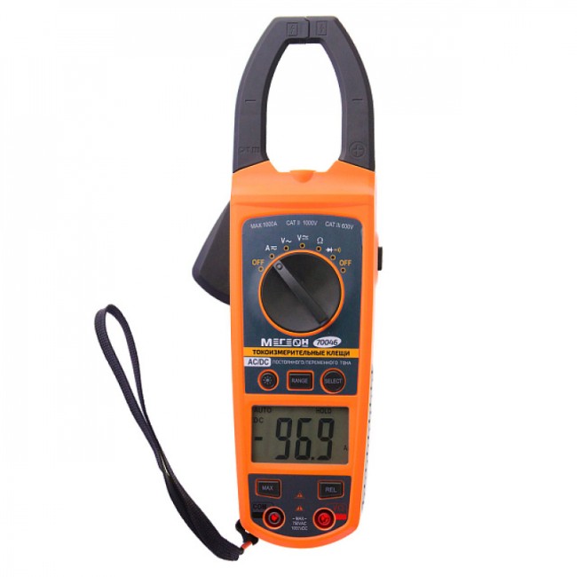 Клещи токоизмерительные МЕГЕОН 70046 Клещи токоизмерительные МЕГЕОН 70046