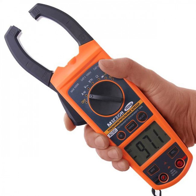 Клещи токоизмерительные МЕГЕОН 70046 Клещи токоизмерительные МЕГЕОН 70046