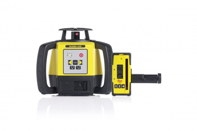 Ротационный нивелир Leica Rugby 640 комплект Ротационный нивелир Leica Rugby 640 комплект