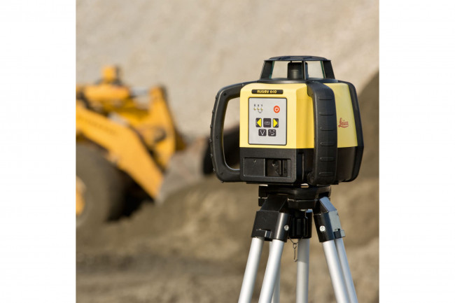 Ротационный нивелир Leica Rugby 640 комплект Ротационный нивелир Leica Rugby 640 комплект