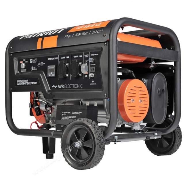 Бензиновый генератор Patriot GP 3810LE Бензиновый генератор Patriot GP 3810LE