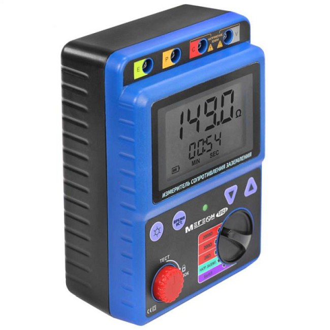Измеритель сопротивления заземления МЕГЕОН 13123 Измеритель сопротивления заземления МЕГЕОН 13123