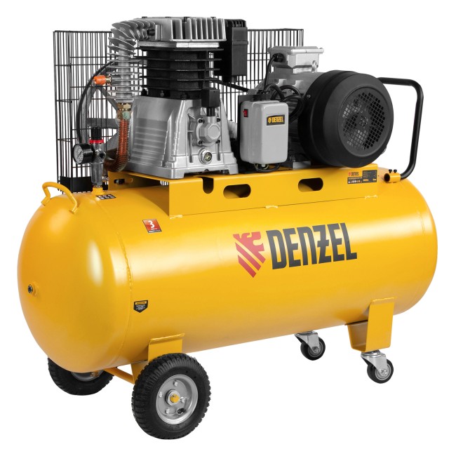 Компрессор воздушный ременной BCI5500-T/200 Denzel Компрессор воздушный ременной BCI5500-T/200 Denzel