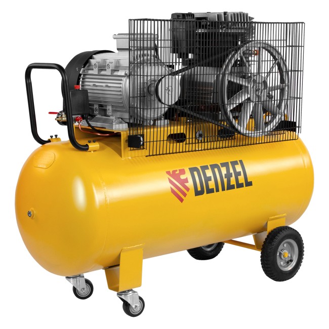 Компрессор воздушный ременной BCI5500-T/200 Denzel Компрессор воздушный ременной BCI5500-T/200 Denzel