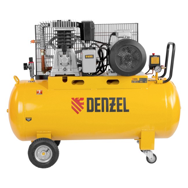 Компрессор воздушный ременной BCI5500-T/200 Denzel Компрессор воздушный ременной BCI5500-T/200 Denzel
