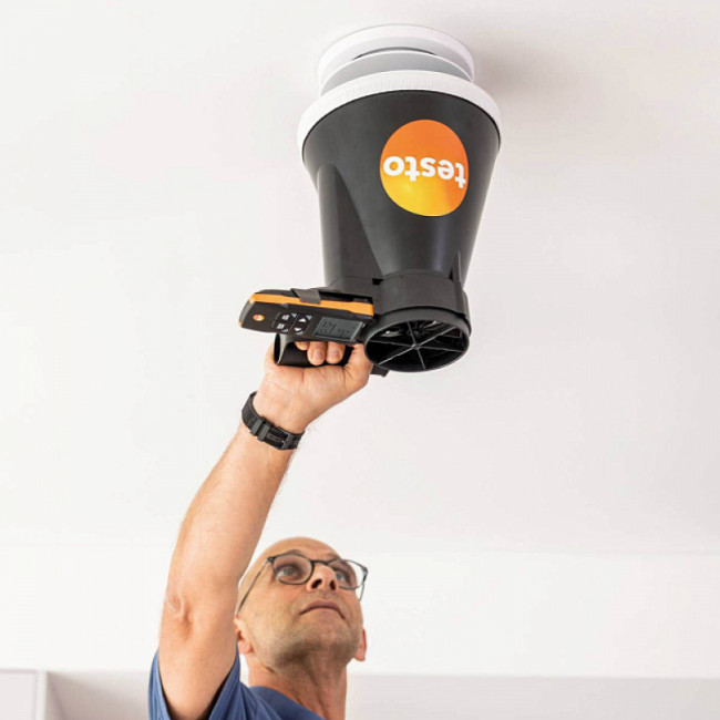 Анемометр цифровой Testo 417 с подключением к приложению Анемометр цифровой Testo 417 с подключением к приложению