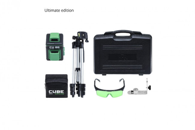 Лазерный уровень ADA Cube 2-360 Green Ultimate Edition Лазерный уровень ADA Cube 2-360 Green Ultimate Edition