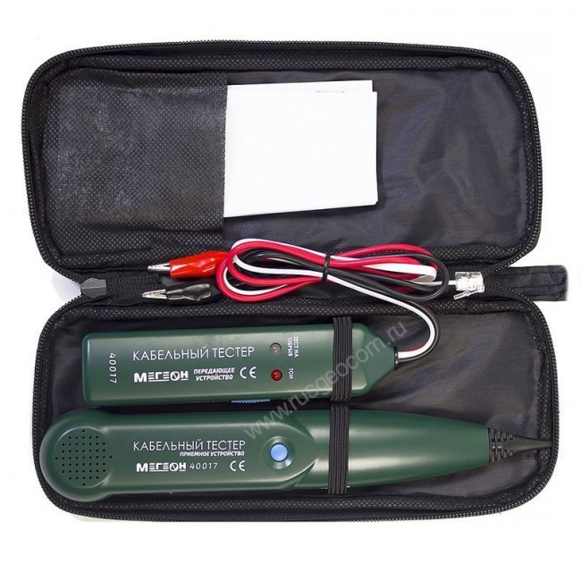 Кабелеискатель МЕГЕОН 40017 Кабелеискатель МЕГЕОН 40017