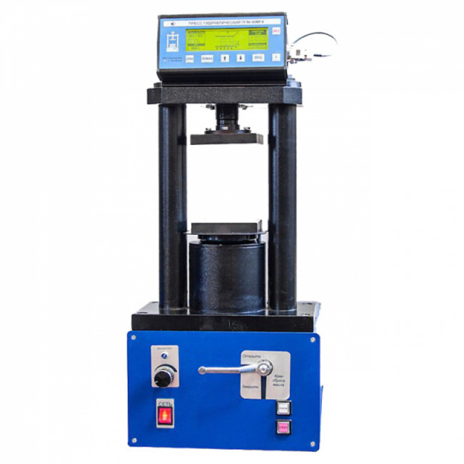 Пресс испытательный гидравлический малогабаритный ПГМ-50МГ4 Пресс испытательный гидравлический малогабаритный ПГМ-50МГ4