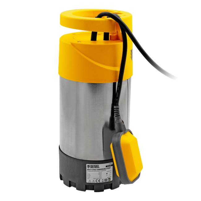 Погружной насос высокого давления PH1100, 1100Вт, подъем 40м, 5500 л/ч Denzel Погружной насос высокого давления PH1100, 1100Вт, подъем 40м, 5500 л/ч Denzel