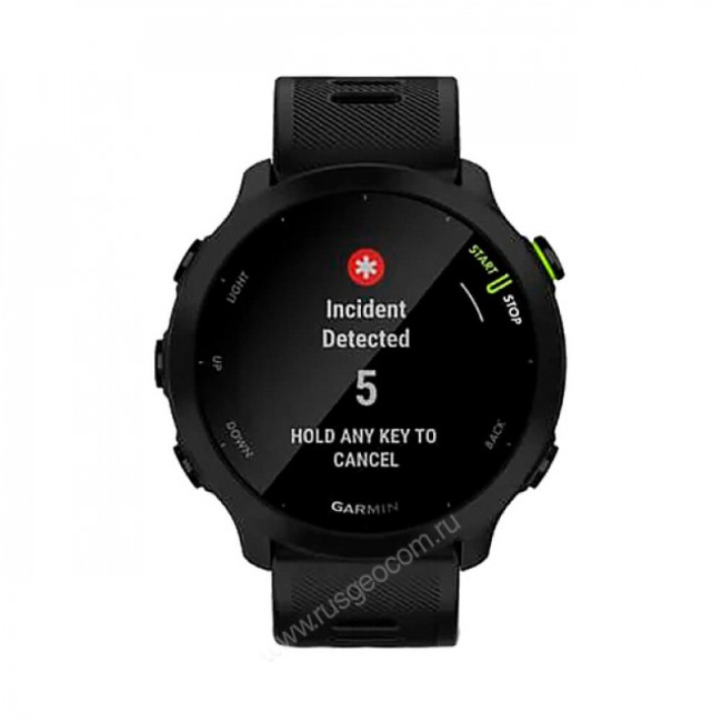 Часы Garmin Forerunner 55 черные Часы Garmin Forerunner 55 черные