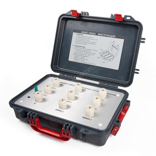Магазин сопротивлений АКИП-7502/4 Магазин сопротивлений АКИП-7502/4