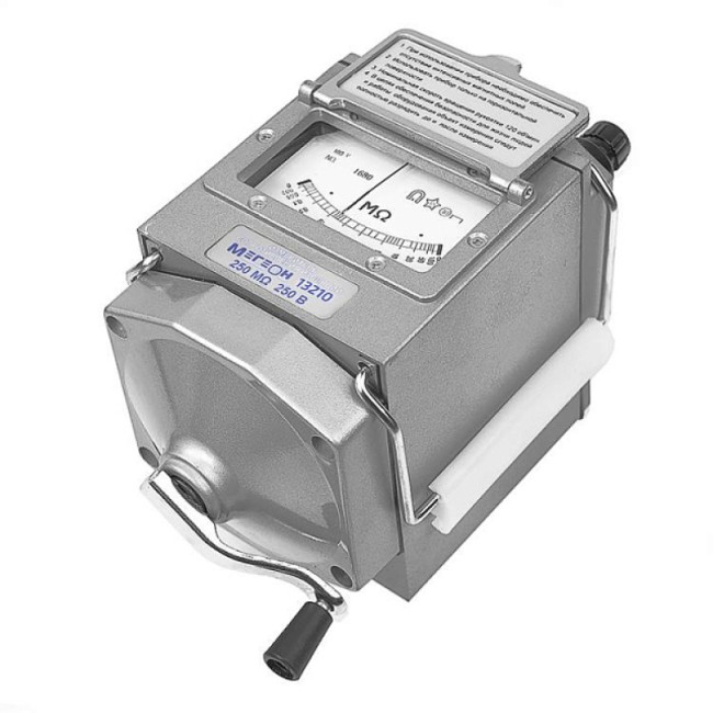 Измеритель сопротивления изоляции (мегаомметр) МЕГЕОН 13210 Измеритель сопротивления изоляции (мегаомметр) МЕГЕОН 13210