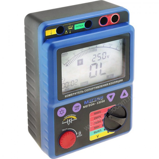 Мегаомметр МЕГЕОН 13250 Мегаомметр МЕГЕОН 13250
