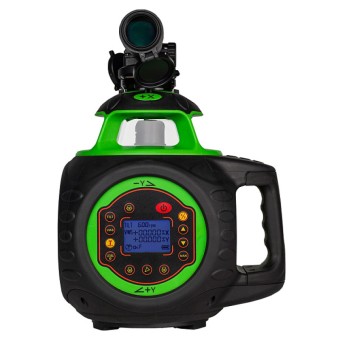 Комплект: ротационный нивелир AMO ROTOR 600G + штатив RGK SH-230, рейка