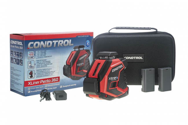 Лазерный уровень Condtrol XLiner Pento 360