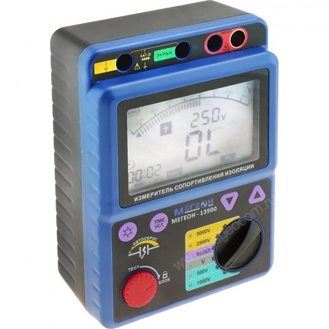 Мегаомметр МЕГЕОН 13900 Мегаомметр МЕГЕОН 13900