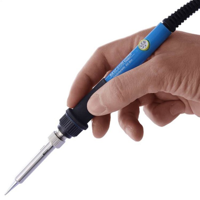 Паяльник с механическим регулятором температуры МЕГЕОН 00160 Паяльник с механическим регулятором температуры МЕГЕОН 00160