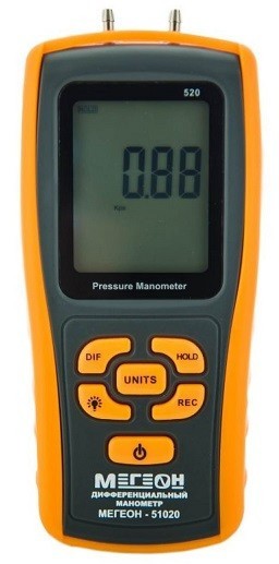 Цифровой манометр МЕГЕОН 51020 Цифровой манометр МЕГЕОН 51020
