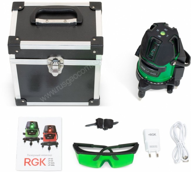 Лазерный уровень RGK LP-64G Лазерный уровень RGK LP-64G