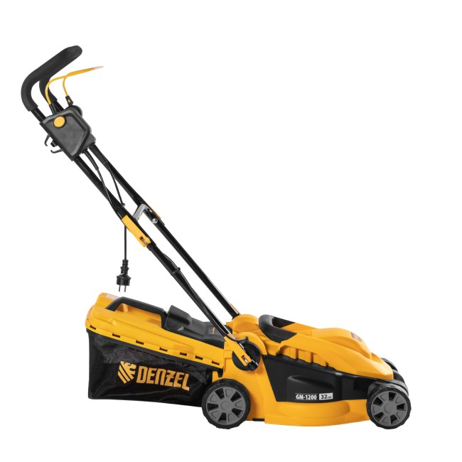 Газонокосилка электрическая GM-1200 Denzel Газонокосилка электрическая GM-1200 Denzel