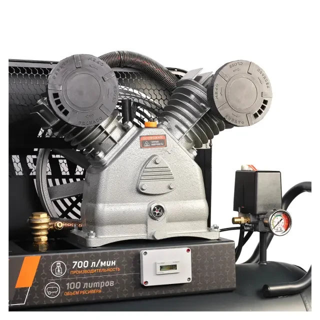 Компрессор поршневой ременной Patriot KRX 700 L100 D