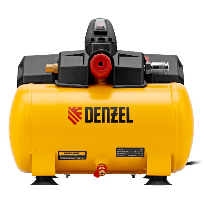 Компрессор безмасляный малошумный DLS750/6 Denzel Компрессор безмасляный малошумный DLS750/6 Denzel