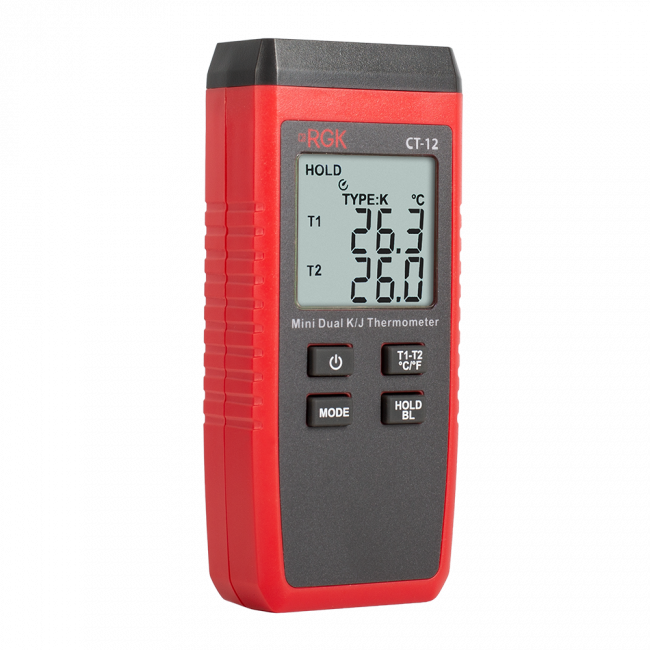 Термометр RGK CT-12 с погружными зондами температуры TR-10W
