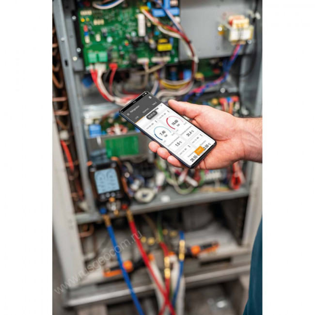 Цифровой манометрический коллектор Testo 550s комплект 2 в кейсе