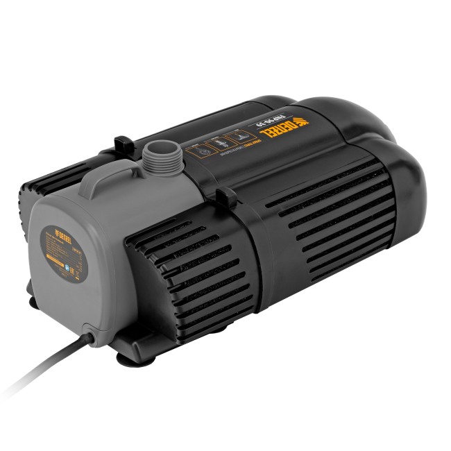 Насос фонтанный FNP90-39, 92 Вт, подъем 3,9 м, 3200 л/ч, колокольчик/каскад/гейзер Denzel Насос фонтанный FNP90-39, 92 Вт, подъем 3,9 м, 3200 л/ч, колокольчик/каскад/гейзер Denzel