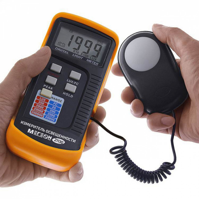 Измеритель освещенности МЕГЕОН 21130 Измеритель освещенности МЕГЕОН 21130